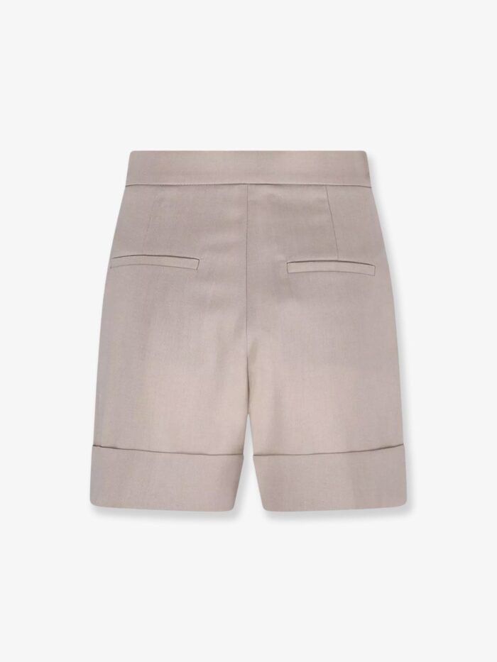 Max Mara Virgin Wool, Mohair And Wool Blend Bermuda Shorts