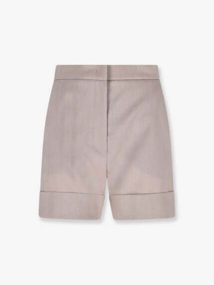 Max Mara Virgin Wool, Mohair And Wool Blend Bermuda Shorts