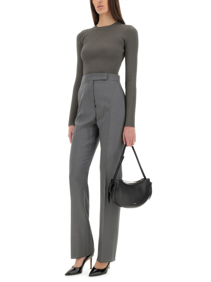 Max Mara VISCOSE CREPE CROP TOP