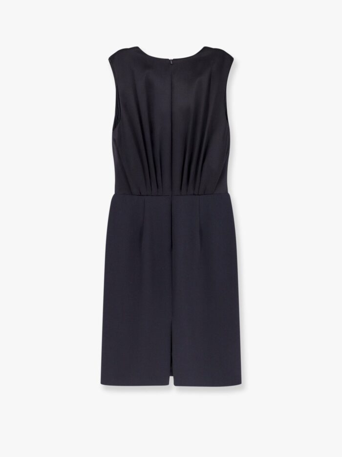 Max Mara Vittor Midi Dress With Silk Insert