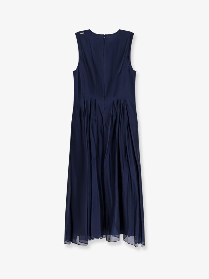 Max Mara Wally Silk Blend Long Dress