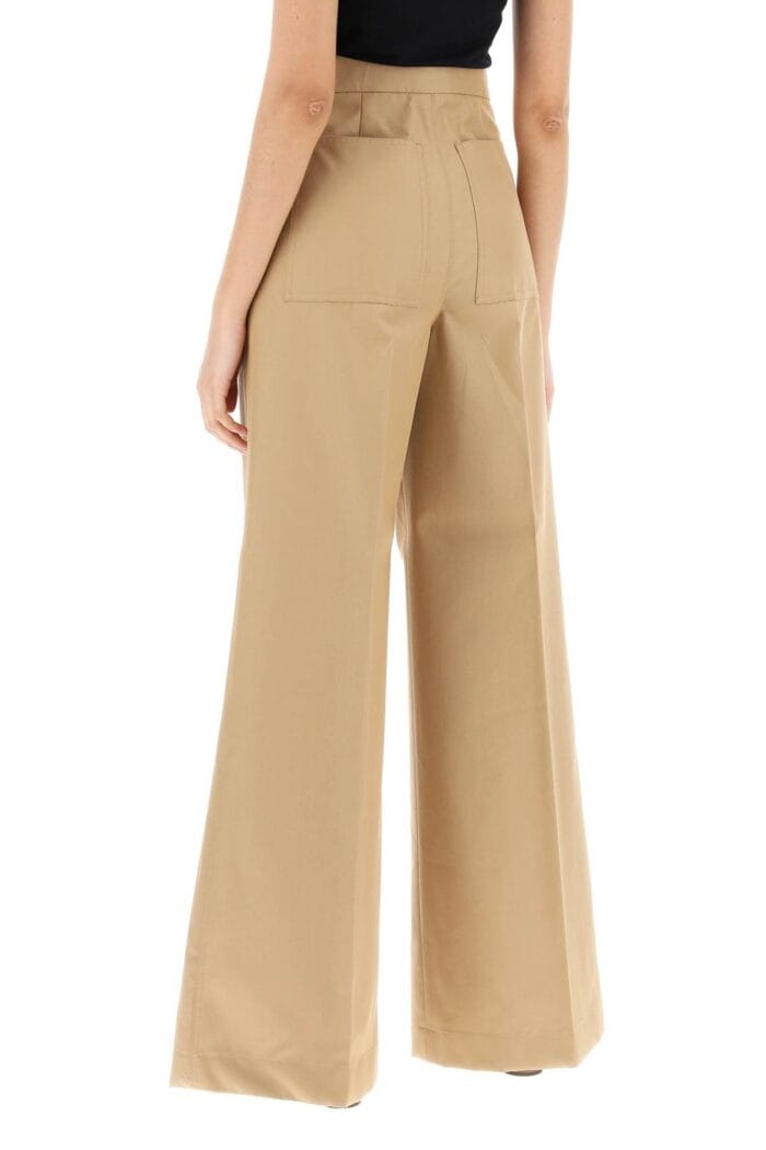 MAX MARA Wide Leg Cropped Pants