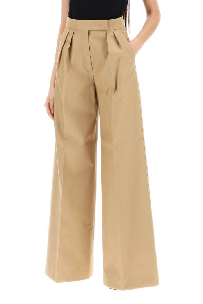 MAX MARA Wide Leg Cropped Pants