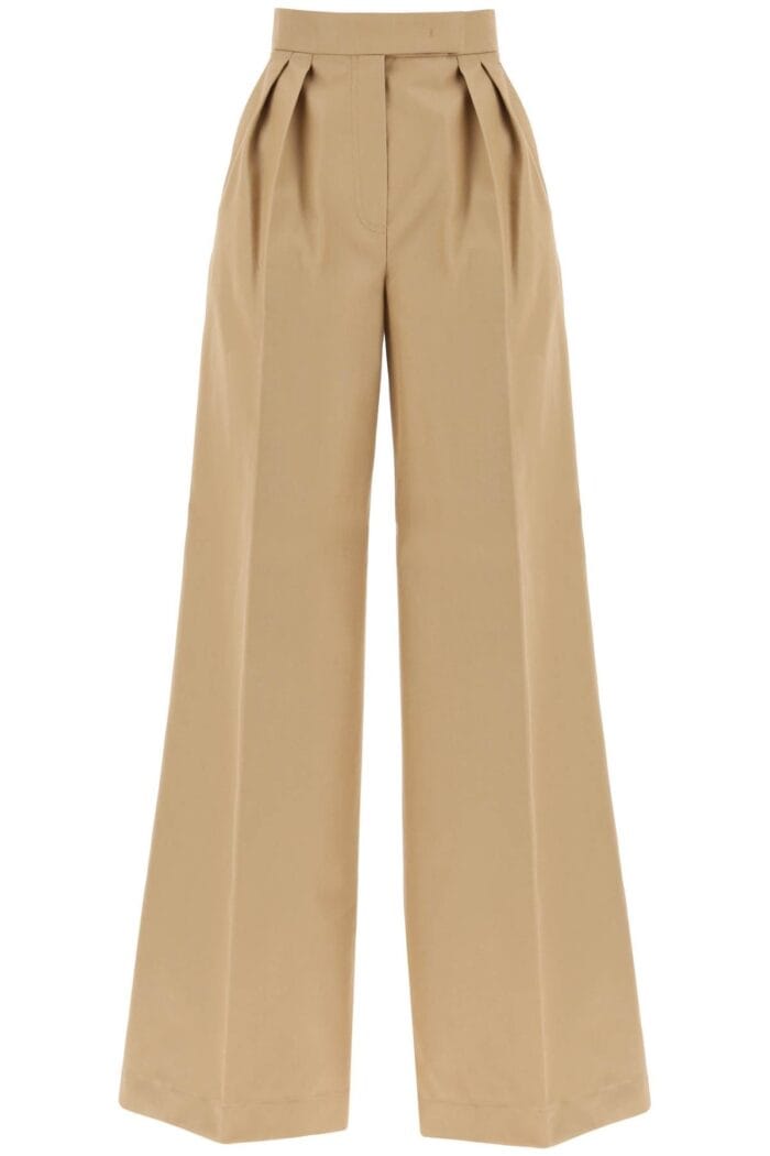 MAX MARA Wide Leg Cropped Pants