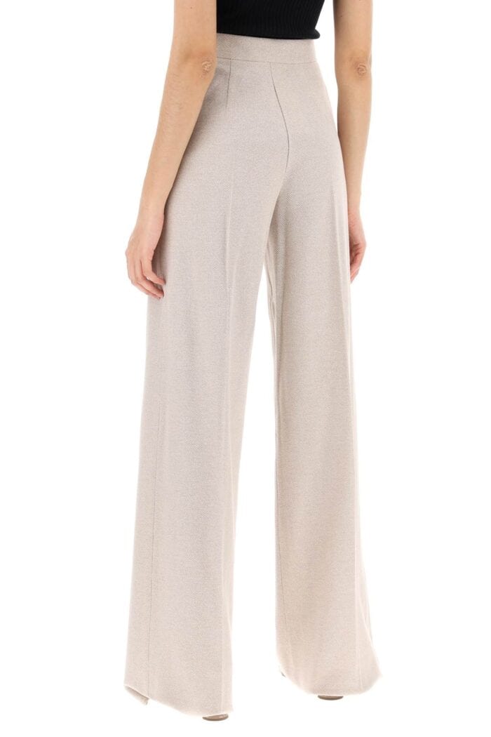 MAX MARA Yellow Cotton Jersey Pants For Men/women