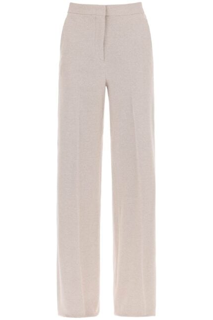 MAX MARA Yellow Cotton Jersey Pants For Men/women