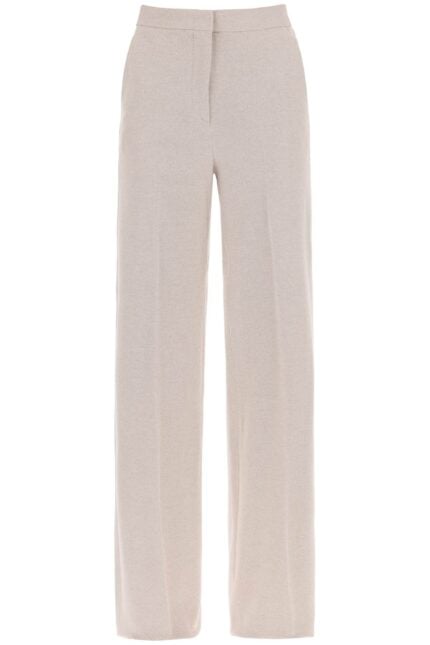 MAX MARA Yellow Cotton Jersey Pants For Men/women