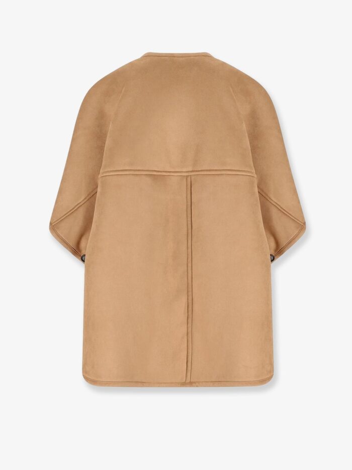 max mara zaza shearling cape Max Mara Zaza Shearling Cape