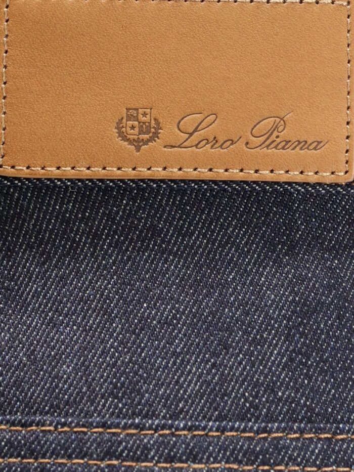 LORO PIANA Max Trousers Cotton And Cashmere Jeans