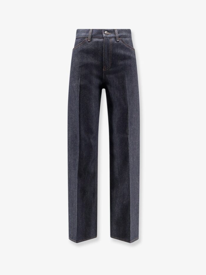 LORO PIANA Max Trousers Cotton And Cashmere Jeans