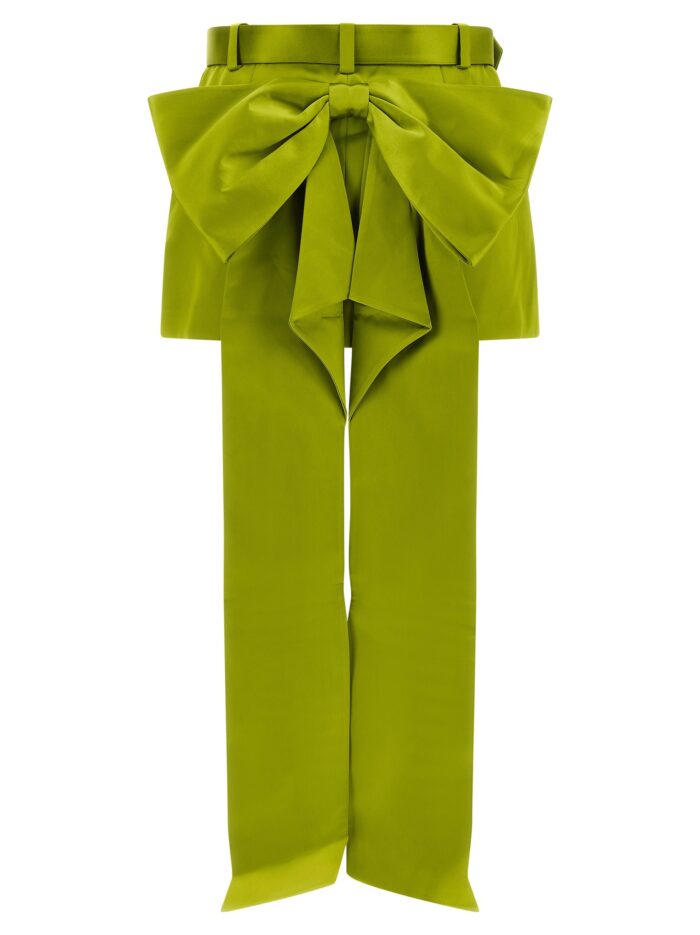 SELF PORTRAIT Maxi Bow Skirt