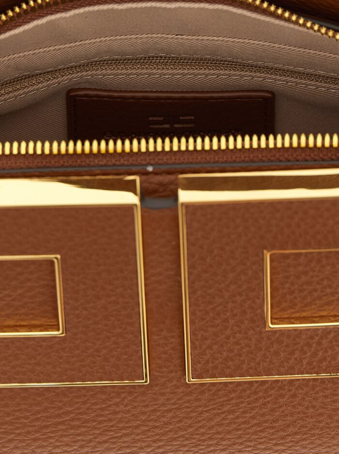 Elisabetta Franchi Maxi Logo Handbag