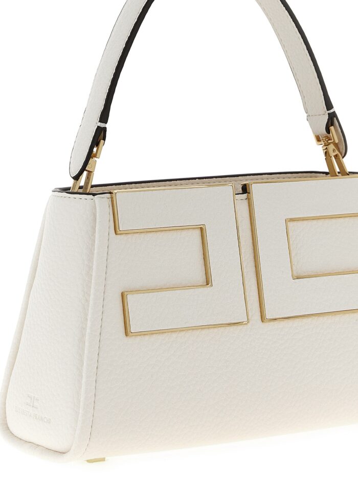 Elisabetta Franchi Maxi Logo Handbag