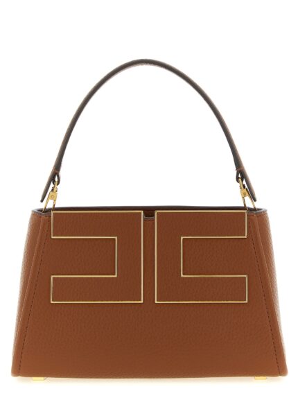 Elisabetta Franchi Maxi Logo Handbag