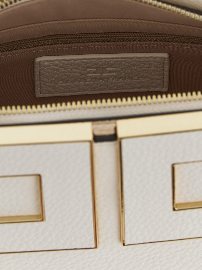 Elisabetta Franchi Maxi Logo Handbag