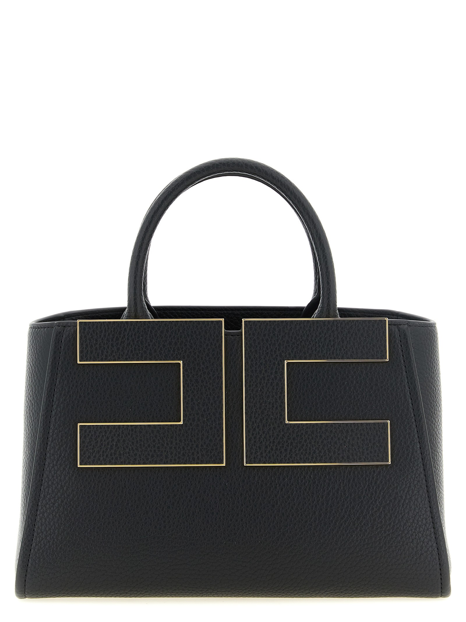 Elisabetta Franchi Maxi Logo Shopping Bag