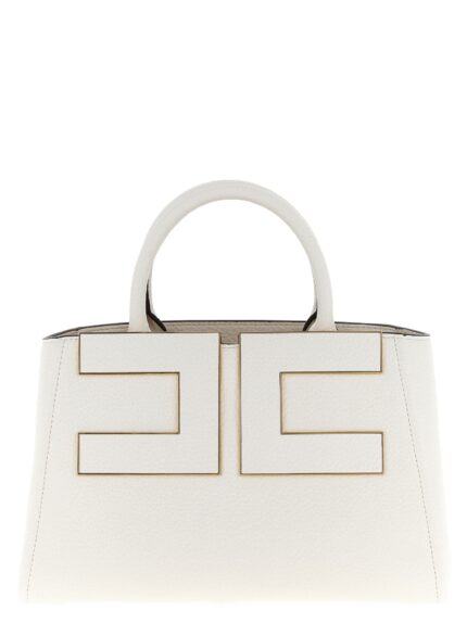 Elisabetta Franchi Maxi Logo Shopping Bag