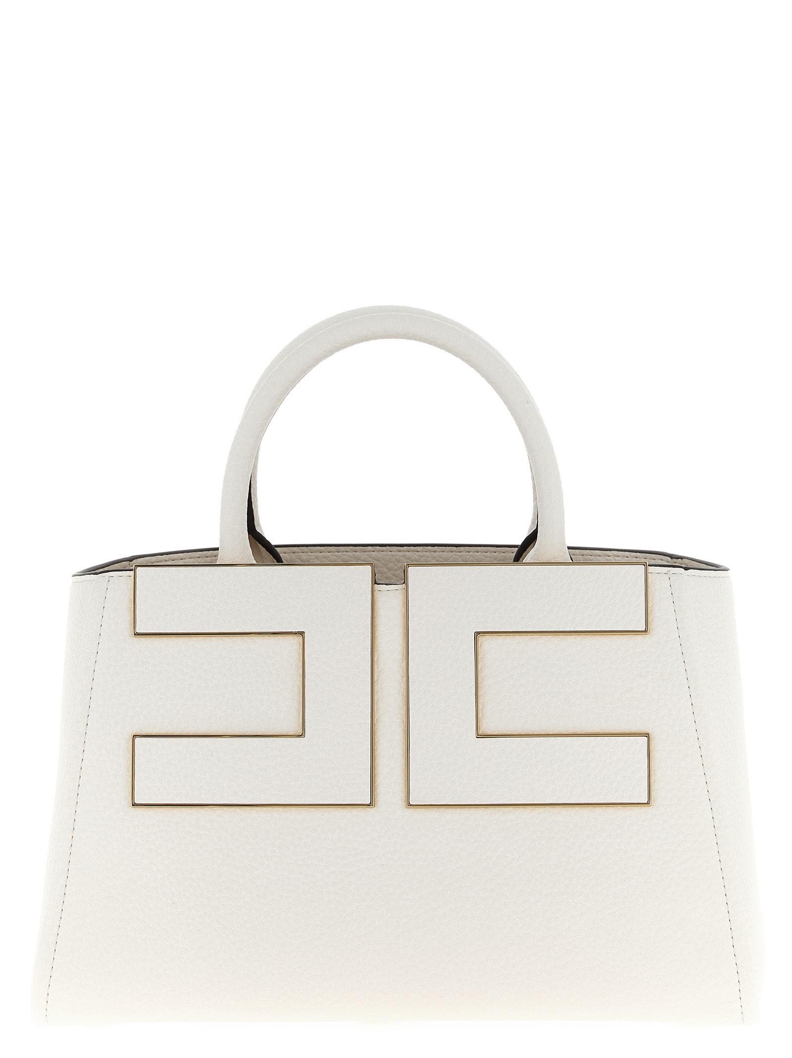 Elisabetta Franchi Maxi Logo Shopping Bag