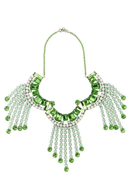 Dries Van Noten Maxi Necklace With Rhinestones