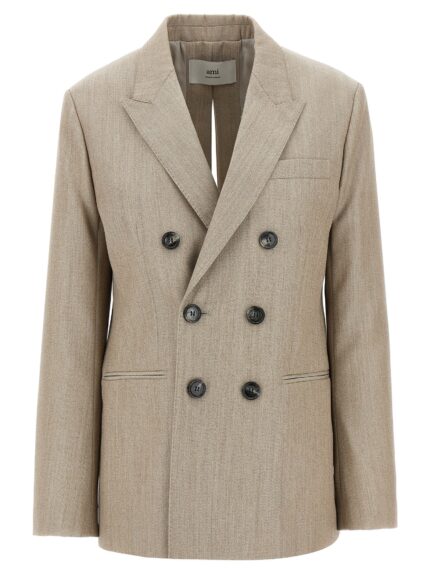AMI PARIS Maxi Split Blazer