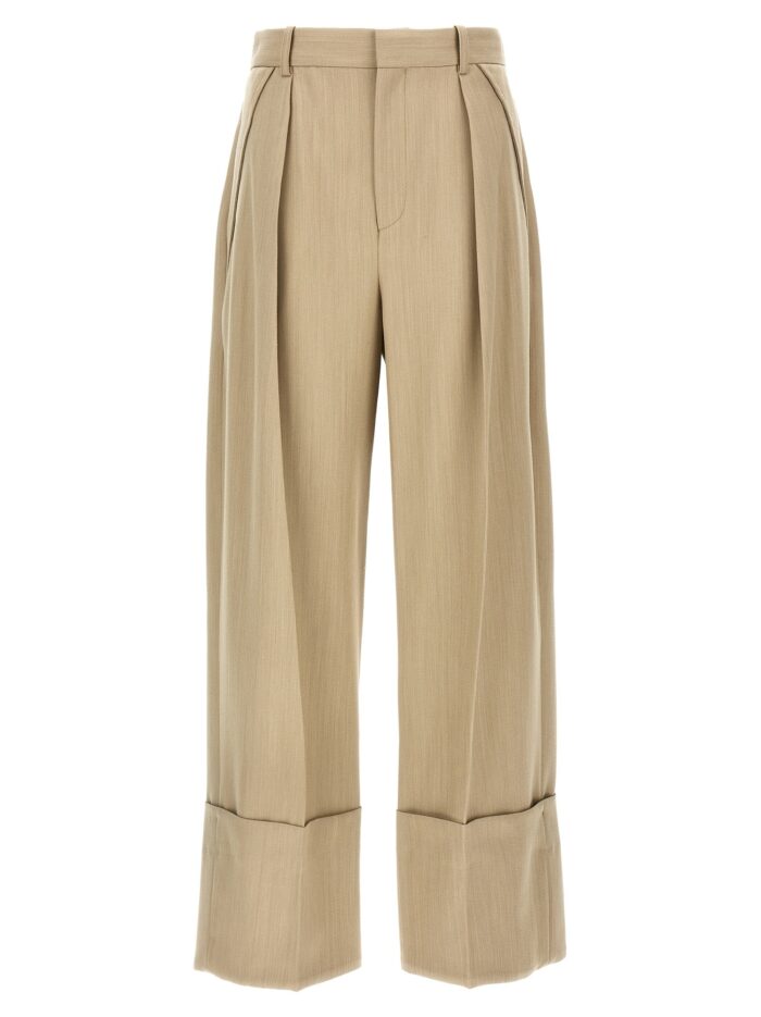 victoria beckham maxi turn up pants Victoria Beckham Maxi Turn-up Pants