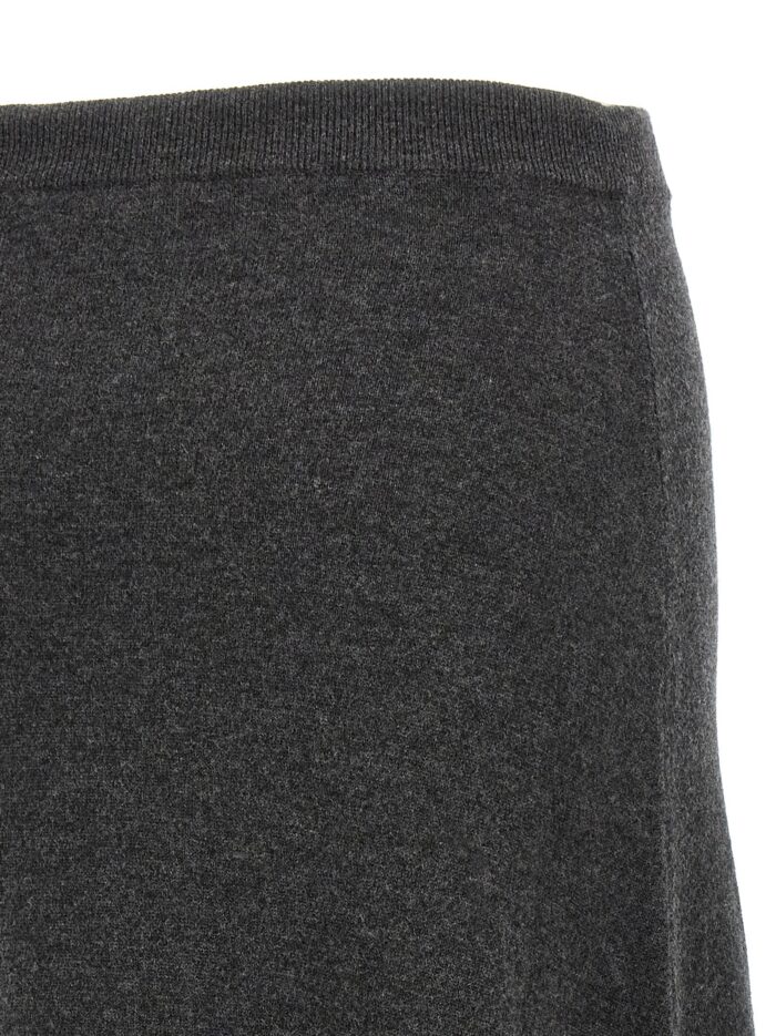 Balenciaga Maxi Wool Skirt