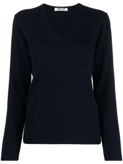 MAX&MOI Pullover With V-neck