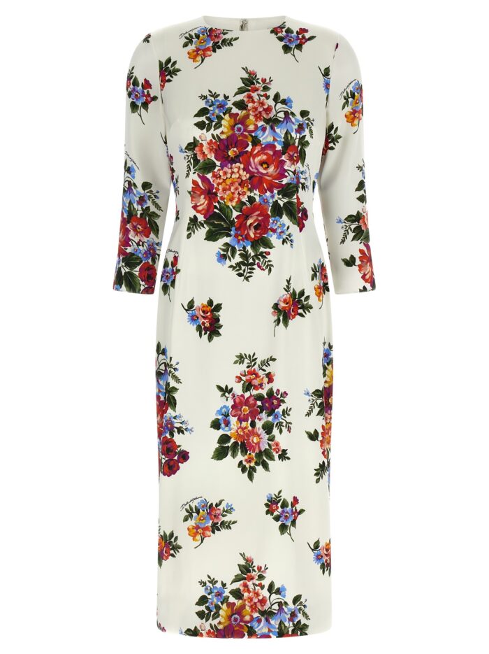dolce & gabbana 'mazzo di fiori' dress Dolce & Gabbana 'Mazzo Di Fiori' Dress
