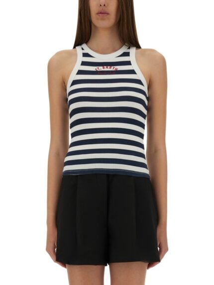 MC2 SAINT BARTH "ADA" STRIPED TOP