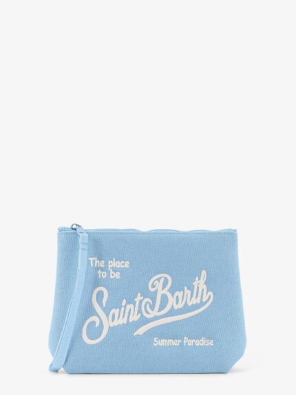 MC2 SAINT BARTH Aline Canvas Clutch