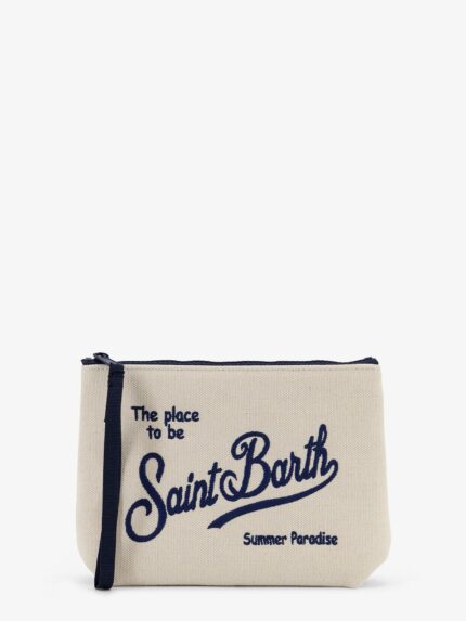 MC2 SAINT BARTH Aline Canvas Clutch