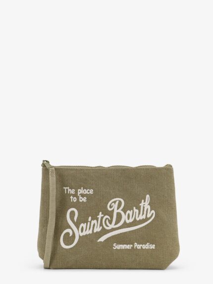 MC2 SAINT BARTH Aline Canvas Clutch