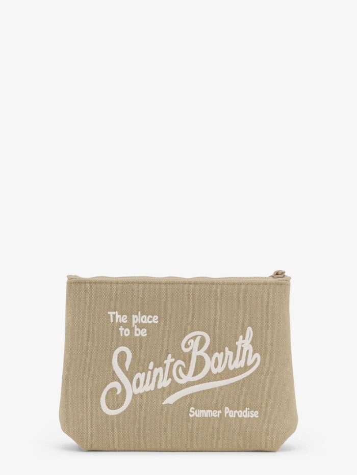 MC2 SAINT BARTH Aline Canvas Clutch
