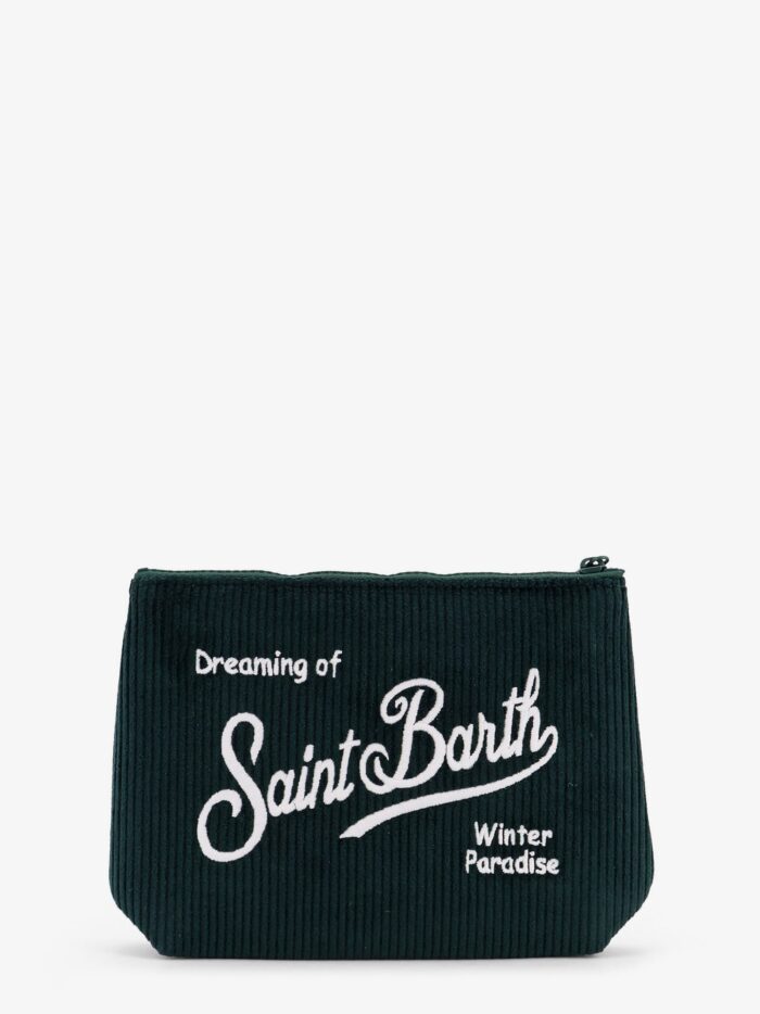 MC2 SAINT BARTH Aline Corduroy Clutch Bag