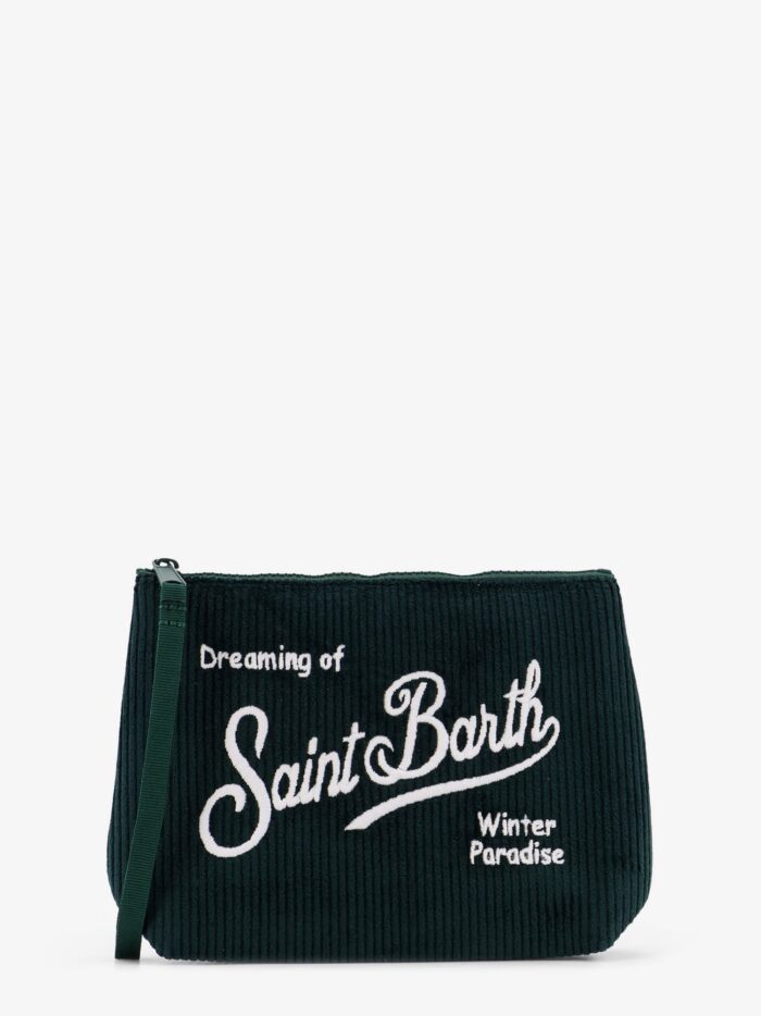 MC2 SAINT BARTH Aline Corduroy Clutch Bag