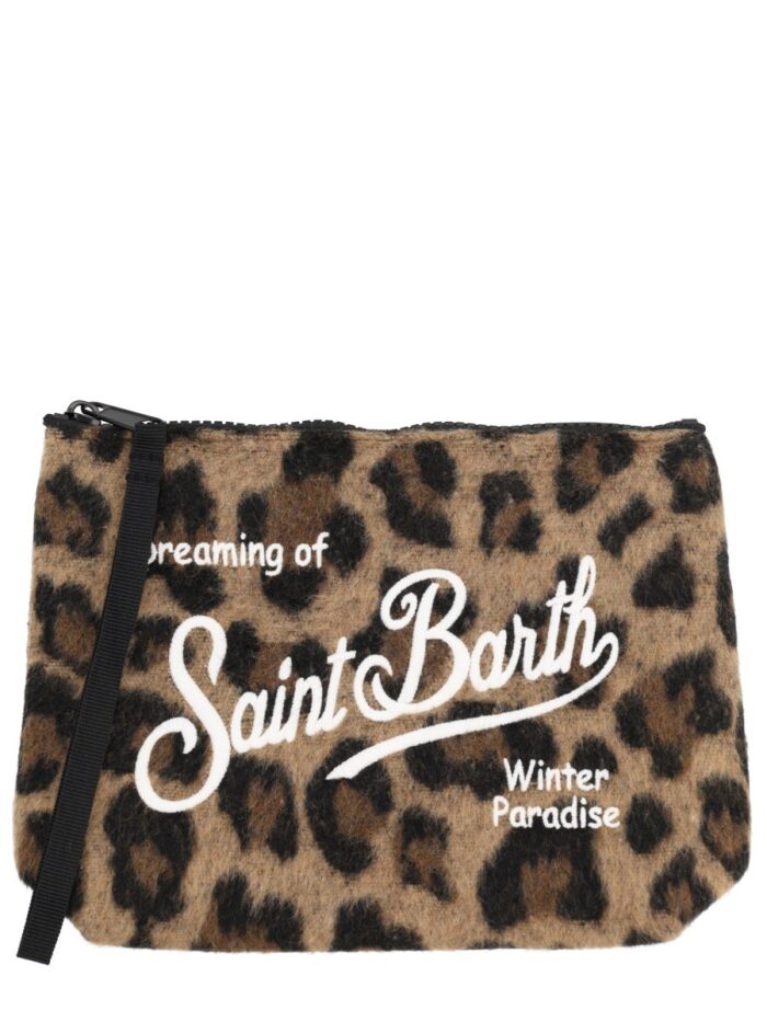 MC2 SAINT BARTH "ALINE FELT" CLUTCH BAG