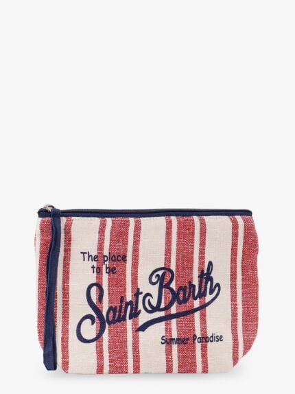 MC2 SAINT BARTH Aline Linen Clutch
