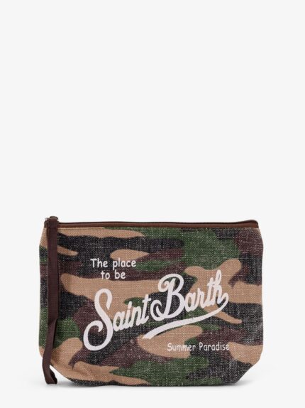 MC2 SAINT BARTH Aline Linen Clutch