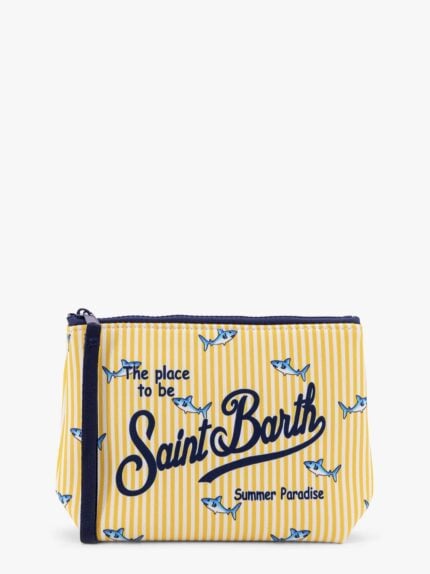 MC2 SAINT BARTH Aline Pochette With Bandana Plaid Print