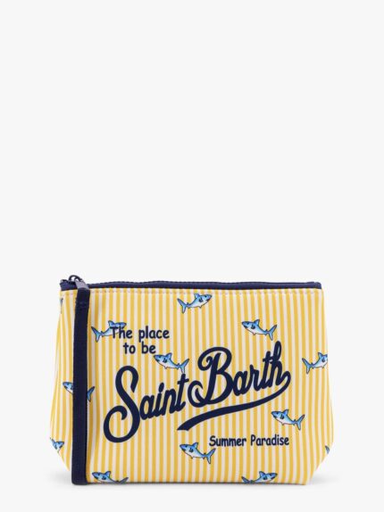 MC2 SAINT BARTH Aline Pochette With Bandana Plaid Print