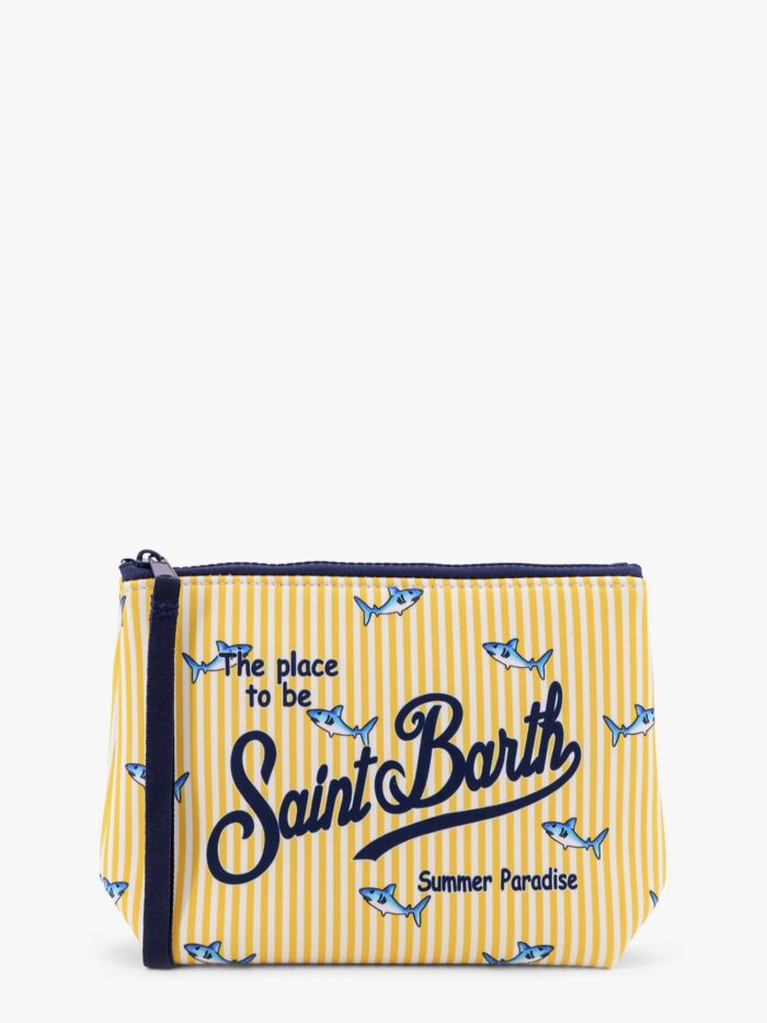 MC2 SAINT BARTH Aline Pochette With Bandana Plaid Print