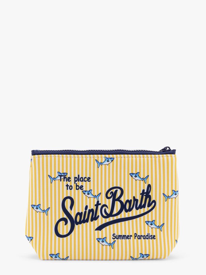 MC2 SAINT BARTH Aline Pochette With Bandana Plaid Print
