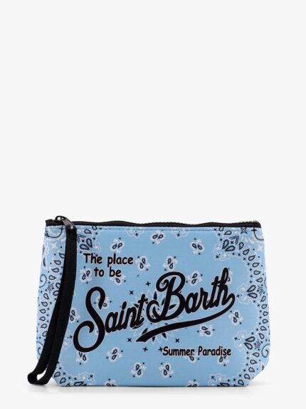 MC2 SAINT BARTH Aline Pochette With Bandanna Round Print