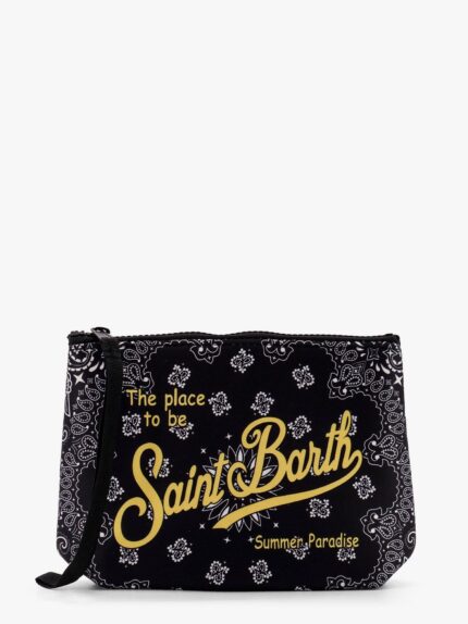 MC2 SAINT BARTH Aline Pochette With Bandanna Round Print