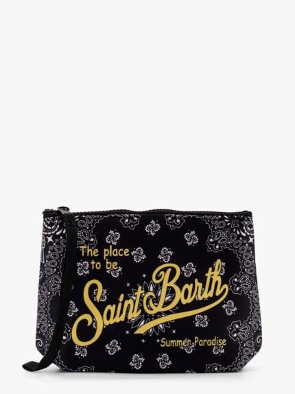 MC2 SAINT BARTH Aline Pochette With Bandanna Round Print