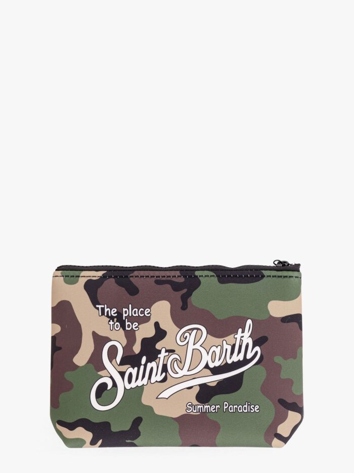 MC2 SAINT BARTH Aline Pochette With Camouflage Print
