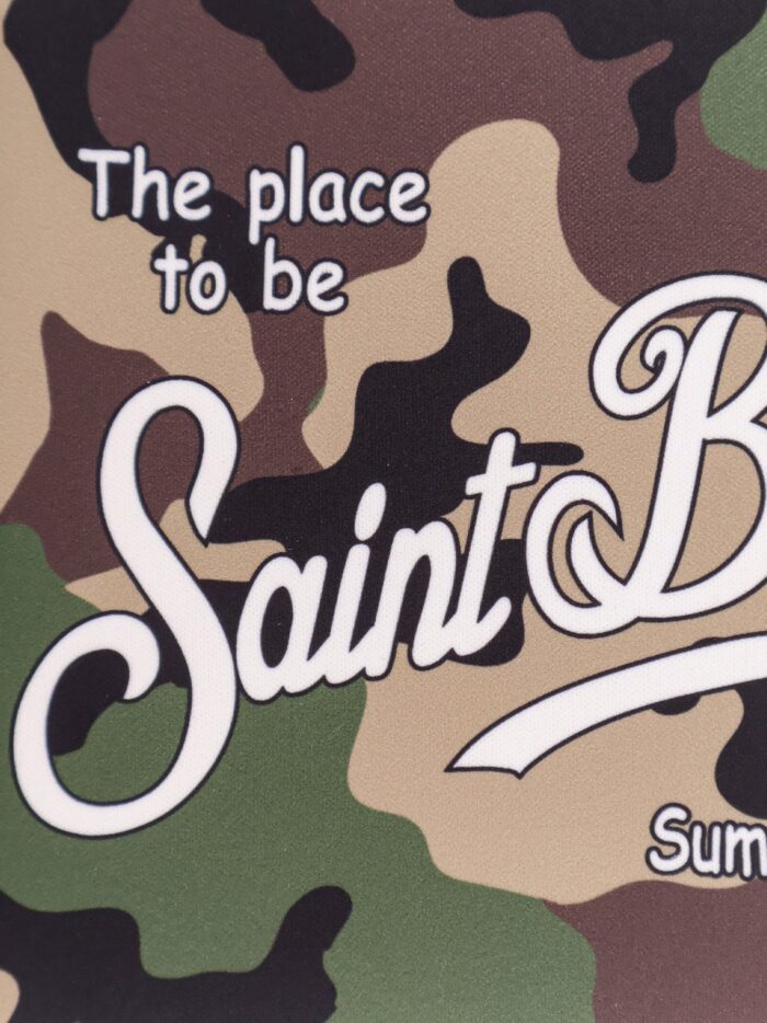 MC2 SAINT BARTH Aline Pochette With Camouflage Print