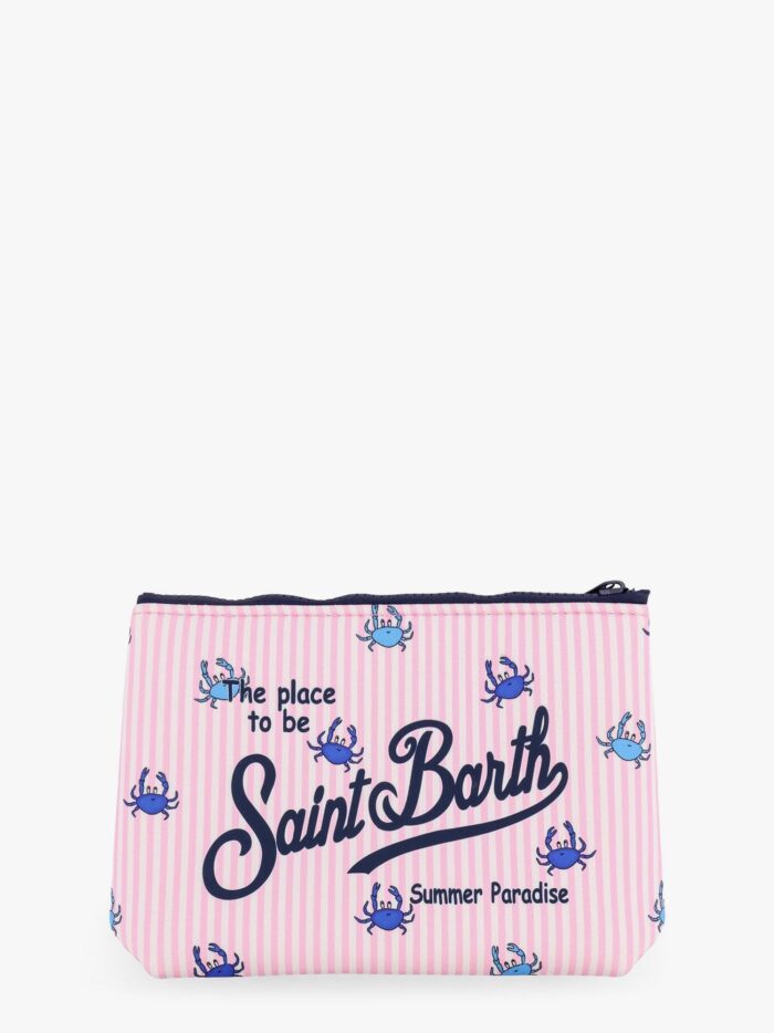 MC2 SAINT BARTH Aline Pochette With Crabs Stripes Print