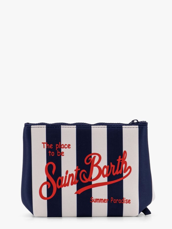 MC2 SAINT BARTH Aline Pochette With Stripes Pop Print