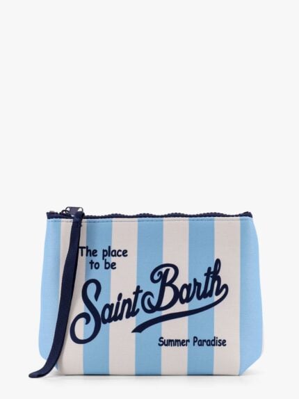MC2 SAINT BARTH Aline Pochette With Stripes Pop Print